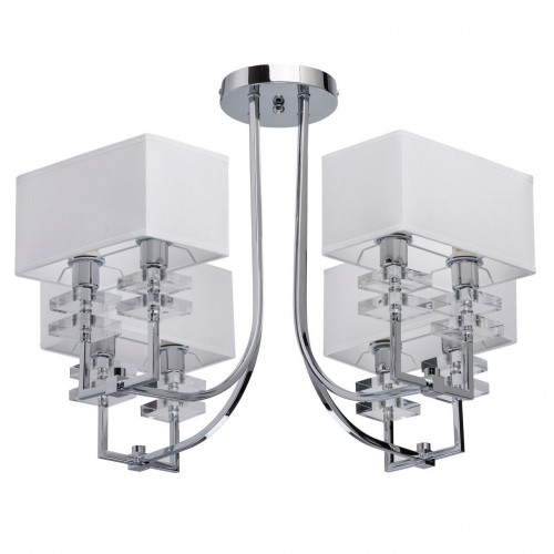 потолочная люстра mw-light прато 1 101010708 белая в Королёве
