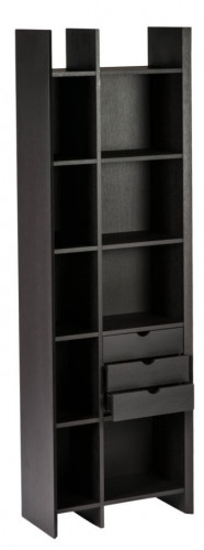 шкаф книжный mdhrrlb070rv коричневый в Королёве
