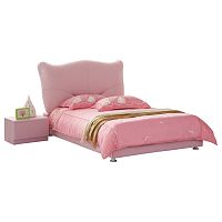 кровать pink leather kitty 90х200 в Королёве