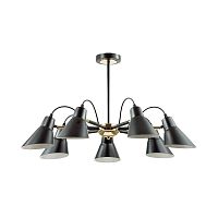потолочная люстра lumion naomi 3709/7c черная в Королёве