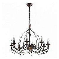 подвесная люстра ideal lux corte sp8 ruggine в Королёве