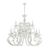 подвесная люстра odeon light zefiro 3932/15 белая в Королёве