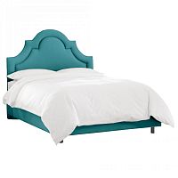 кровать двуспальная 160х200 бирюзовая kennedy peacock в Королёве