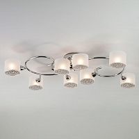 потолочная люстра eurosvet areta 70088/8 хром в Королёве
