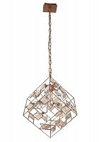 дизайнерский подвесной светильник crystal lux diego sp4 gold в Королёве