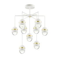 подвесная светодиодная люстра odeon light minion 4117/45cl в Королёве