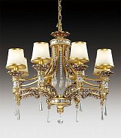 подвесная люстра odeon light peta 2803/8 белая в Королёве