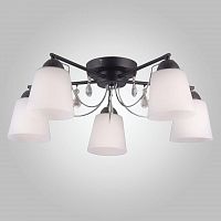 потолочная люстра eurosvet campana 70094/5 черный в Королёве