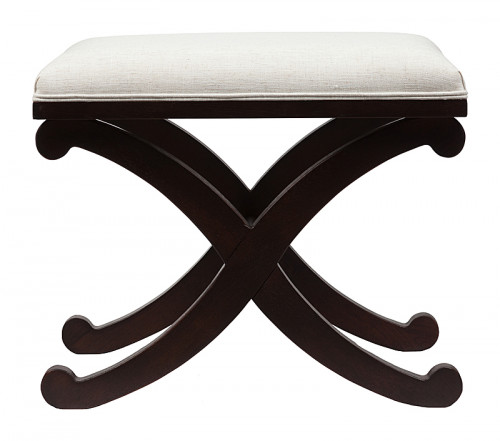 табурет x-leg stool белый лен в Королёве