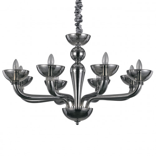 подвесная люстра ideal lux casanova sp8 fume в Королёве
