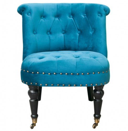 низкое кресло aviana blue velvet в Королёве