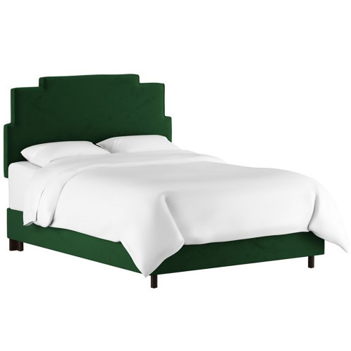 кровать двуспальная 160х200 зеленая paxton emerald velvet в Королёве