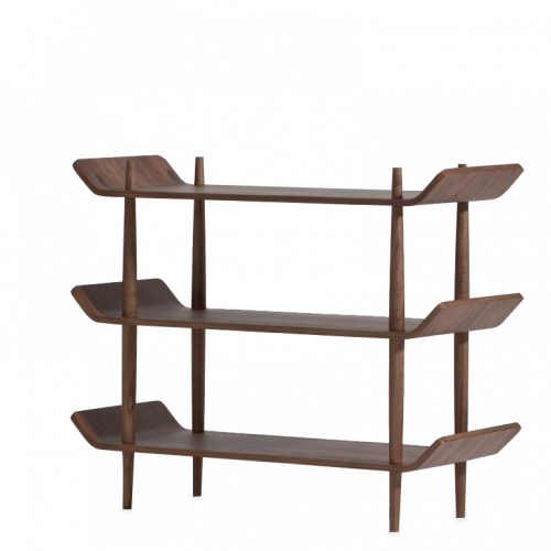 стеллаж bentwood темно-коричневый в Королёве