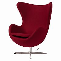 кресло egg chair бордовое в Королёве