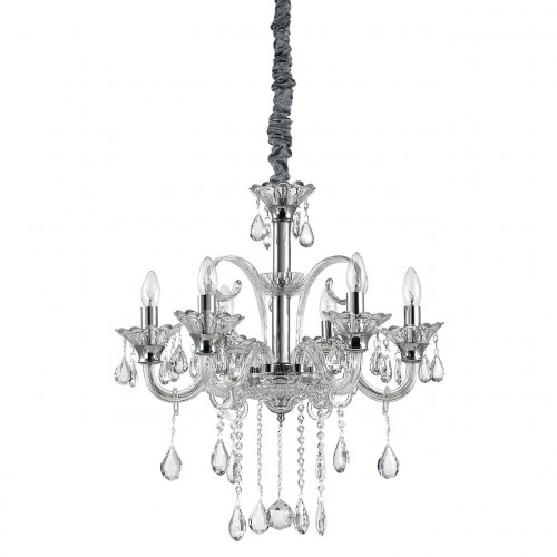 подвесная люстра ideal lux colossal sp6 trasparente в Королёве