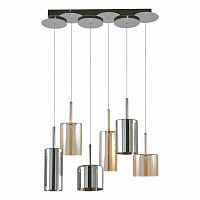 дизайнерская подвесная люстра spot light flaconetta 1300628 серая в Королёве