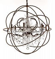 люстра foucault's orb crystal d75 антик (темная) коричневая в Королёве