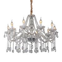подвесная люстра omnilux ladispoli oml-89003-10 прозрачная в Королёве