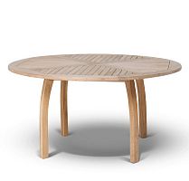 модена круглый стол из тика, 150 см. в Королёве