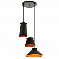 дизайнерская подвесная люстра spot light erynie 1460304 черная в Королёве