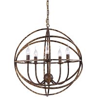 подвесная люстра arte lamp kopernik a1703sp-5br в Королёве