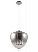 подвесная люстра crystal lux milagro sp4 a chrome серая в Королёве