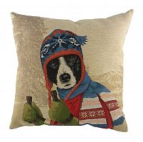 подушка с картинкой ski dogs border collie в Королёве