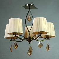 потолочная люстра brizzi bx03203/5 bronze cream в Королёве