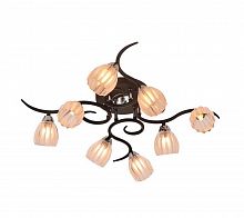 потолочная люстра idlamp raymond 213/8pf-blackchrome в Королёве