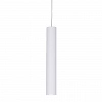 подвесной светодиодный светильник ideal lux ultrathin sp1 small round bianco в Королёве