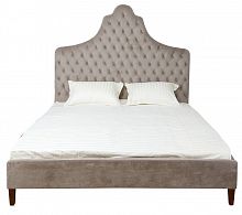 кровать двуспальная 180х200 бежевая из велюра guli в Королёве