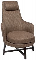 кресло home space brown коричневое в Королёве