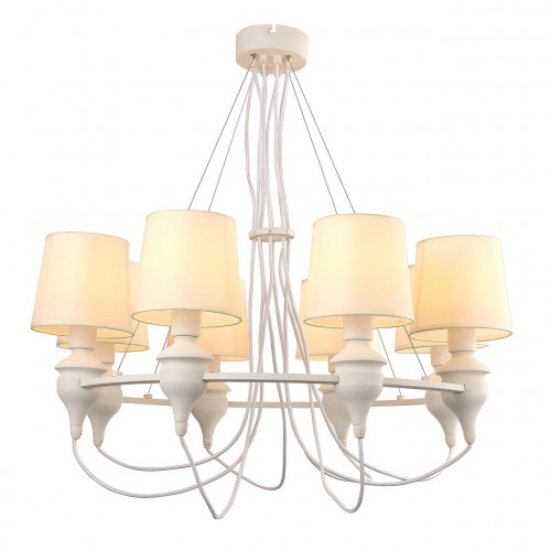 подвесная люстра arte lamp sergio a3326lm-8wh в Королёве