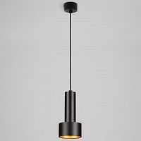 подвесной светильник eurosvet charlie 50134/1 led черный/золото в Королёве