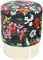kare design пуф flores, коллекция "флорес" 35*42*35, полиэстер, дсп, сталь, мультиколор в Королёве