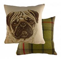 подушка с принтом waggydogs pug в Королёве