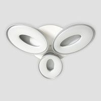 потолочная светодиодная люстра ambrella light orbital granule fg1020/3 wh 72w+36w d780 в Королёве