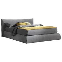 кровать двуспальная 180х200 серая pillow в Королёве
