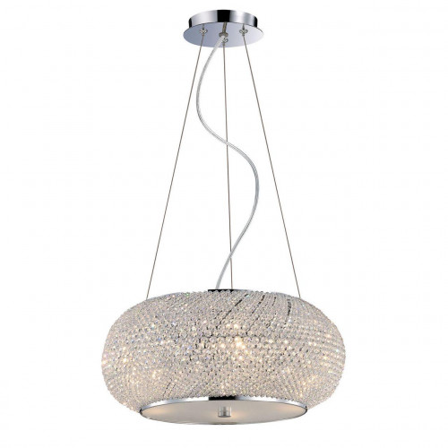 подвесной светильник ideal lux pasha sp6 cromo в Королёве