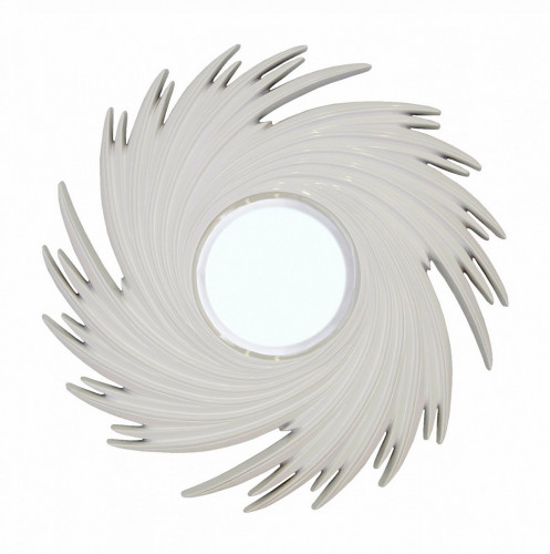 зеркало-солнце в раме свирл tornado white в Королёве