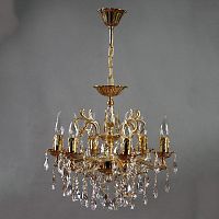 подвесная люстра ambiente leon 2128/6 wp tear drop в Королёве