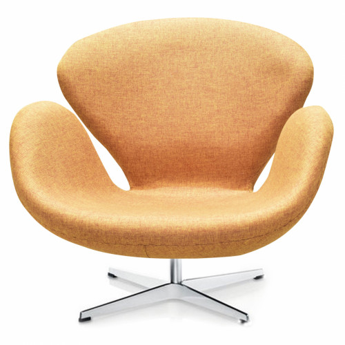 кресло swan chair коричневое в Королёве