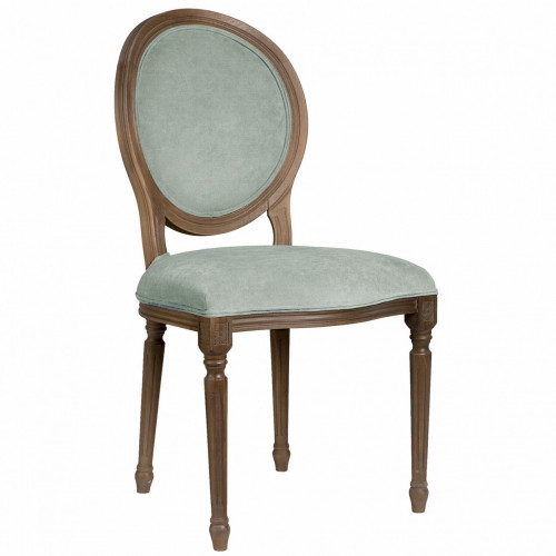 стул с овальной спинкой медальон светло-зеленый в Королёве