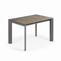 стол atta 120 (180)x80 антрацит, porcela vulcano c cc0184vc от la forma (ex julia grup) в Королёве
