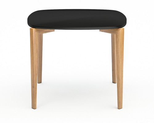 стол обеденный с черной столешницей smooth compact в Королёве