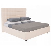кровать двуспальная 180х200 светло-бежевая shining modern в Королёве
