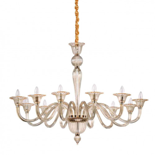 подвесная люстра ideal lux brigitta sp12 ambra в Королёве