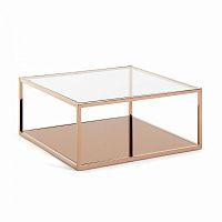 столик журнальный greenhill 80x80 прозрачный от la forma (ex julia grup) в Королёве