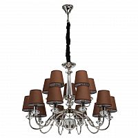подвесная люстра mw-light софия 7 355013715 коричневая в Королёве