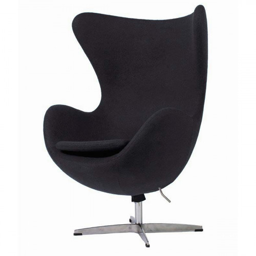 кресло egg chair пепельно-серое в Королёве